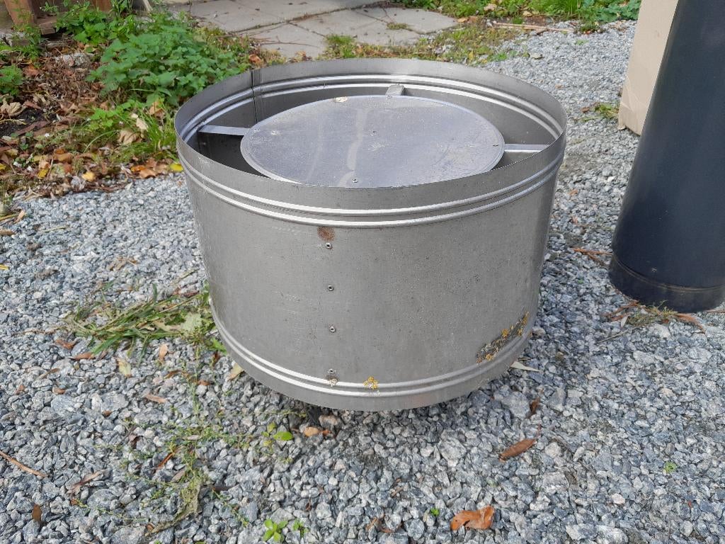 trekkap voor schoorsteen rvs, Huis en Inrichting, Kachels, Ophalen, Gebruikt, Overige brandstoffen, Overige soorten