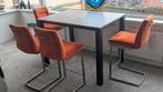 Henders & Hazel Barstoelen met Tafel - Zo goed als nieuw!, Ophalen, 60 tot 90 cm, Zo goed als nieuw, 4 krukken