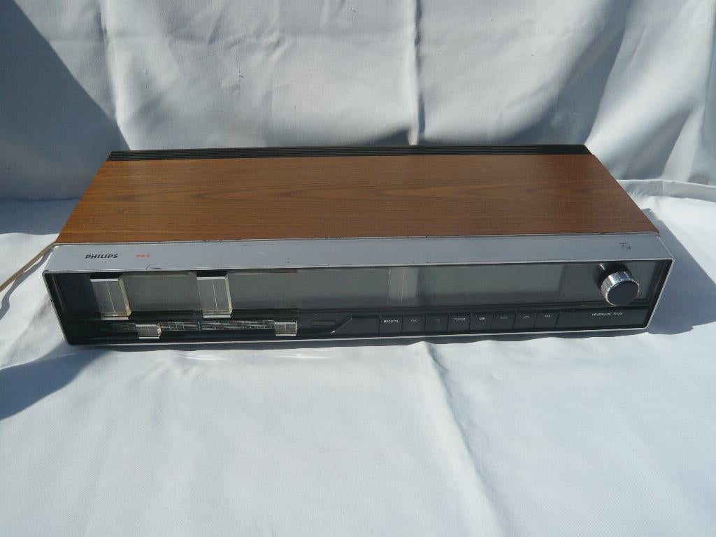 Vintage audio Philips 741 Receiver, Audio, Tv en Foto, Versterkers en Receivers, Minder dan 60 watt, Ophalen, Overige merken, Gebruikt