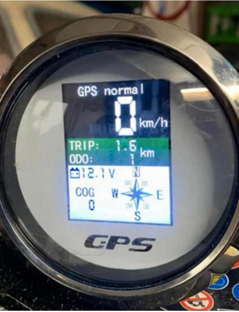 Digitale gps kmh teller., Watersport en Boten, Ophalen of Verzenden, Zo goed als nieuw, Overige typen