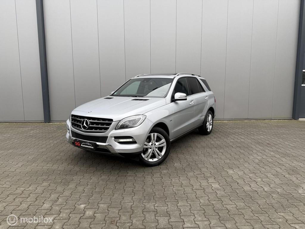 Mercedes ML 350 BLUETEC 4MATIC Grijskenteken, Auto's, Automaat, Gebruikt, Overige carrosserieën, Leder