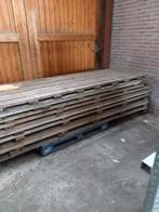 Houten vlonders 13 stuks, Ophalen, Minder dan 25 mm, Zo goed als nieuw, Plank