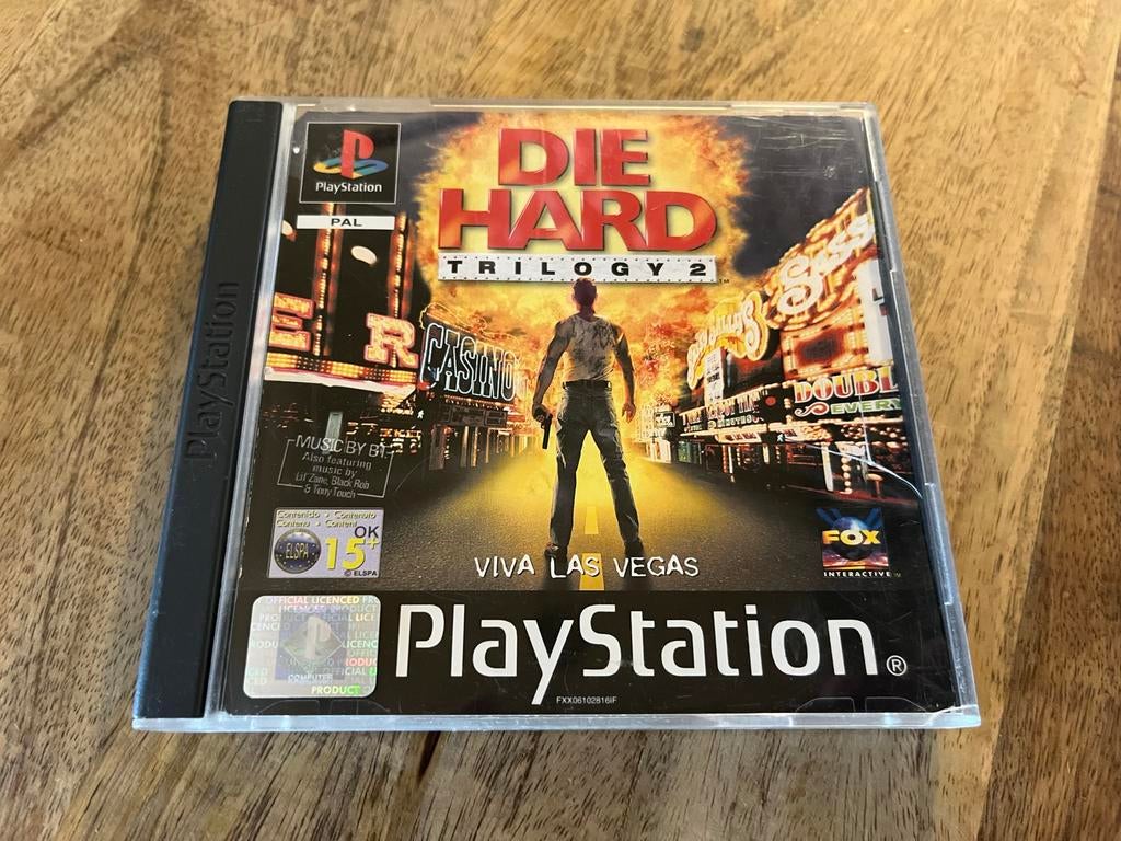 Die Hard Trilogy 2 - PlayStation 1, Spelcomputers en Games, Games | Sony PlayStation 1, Avontuur en Actie, Gebruikt, Ophalen of Verzenden