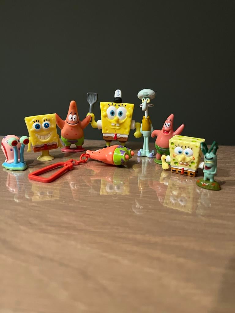 Leuke set SpongeBob poppetjes, Ophalen of Verzenden