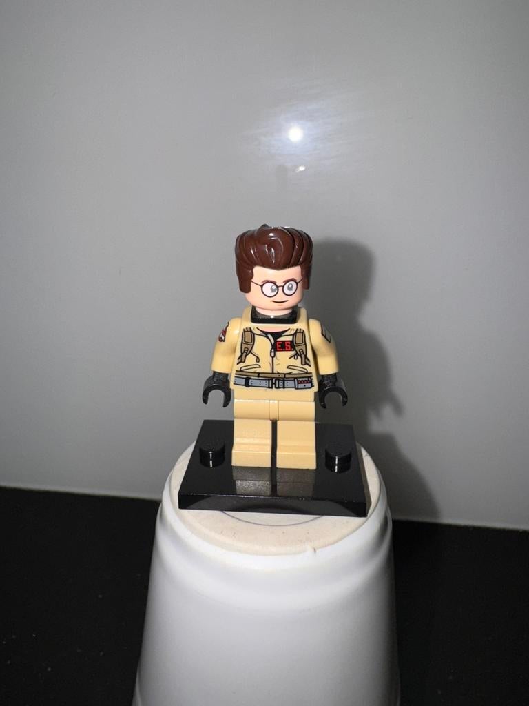 Lego Minifig Ghostbusters GB012a Dr. Egon spengler, Ophalen of Verzenden, Zo goed als nieuw