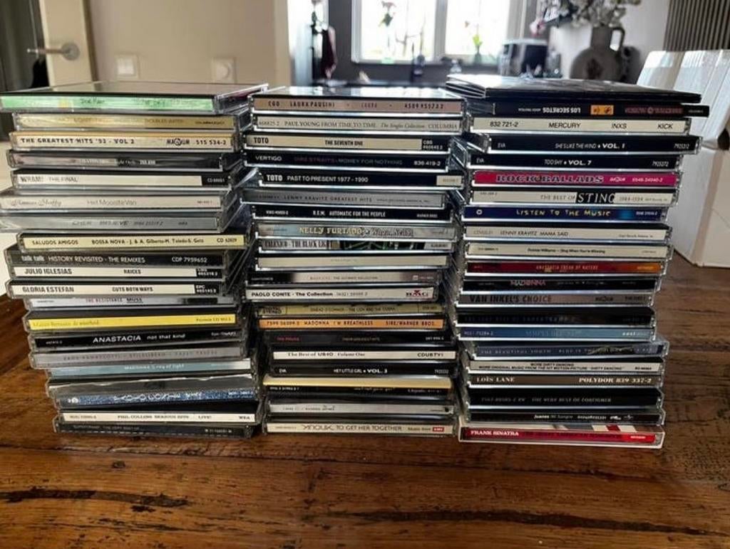 60 diverse cd's - Pop, Rock, Jaren '80, '90, 2000, Ophalen of Verzenden, 1990 - 1999, Gebruikt