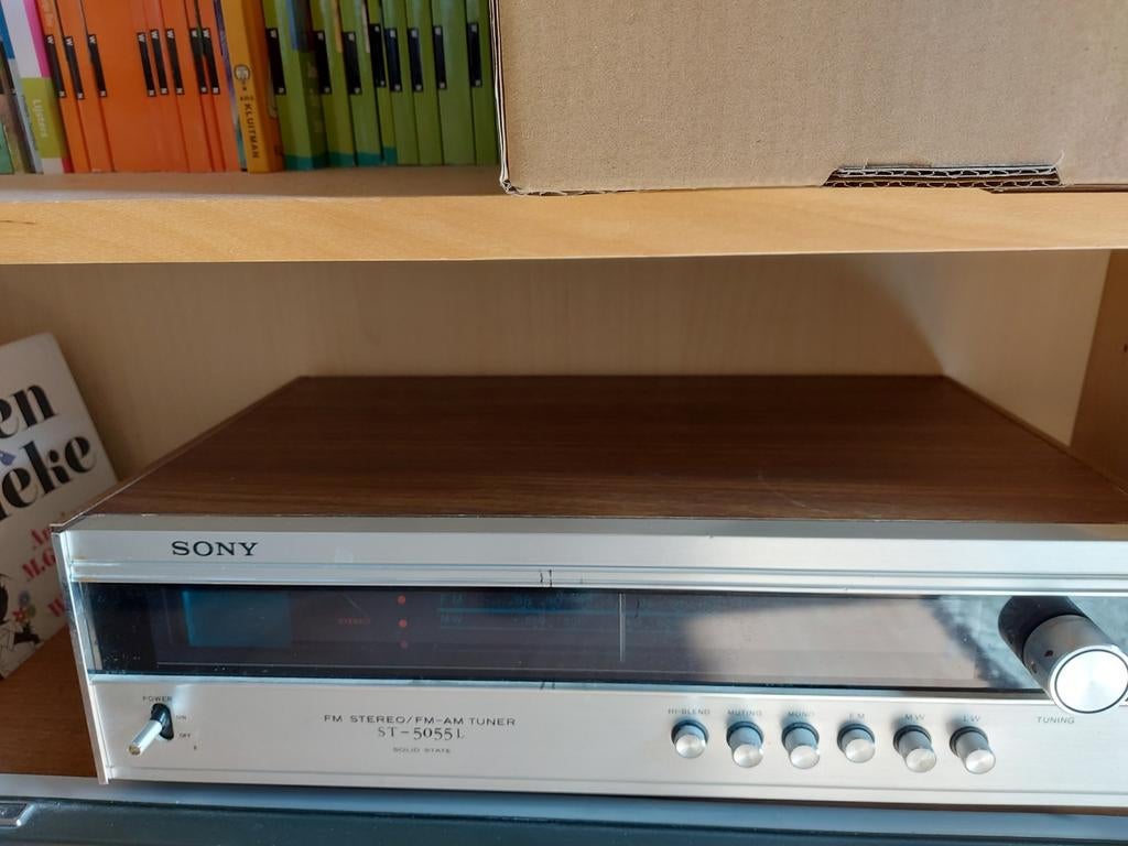 Vintage Sony stereo tuner ST-5055L, Ophalen