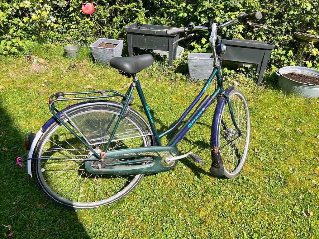 Gazelle damesfiets frame 54cm, 53 tot 56 cm, Ophalen, Zo goed als nieuw, Versnellingen