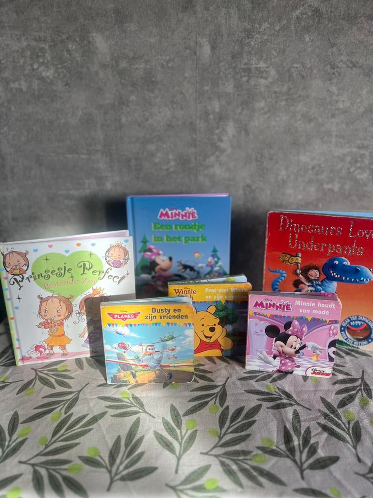 Kinderboeken pakket 6 stuks Disney Minnie Winnie Pooh Prinse, Fictie algemeen, Jongen of Meisje, Ophalen of Verzenden, Zo goed als nieuw