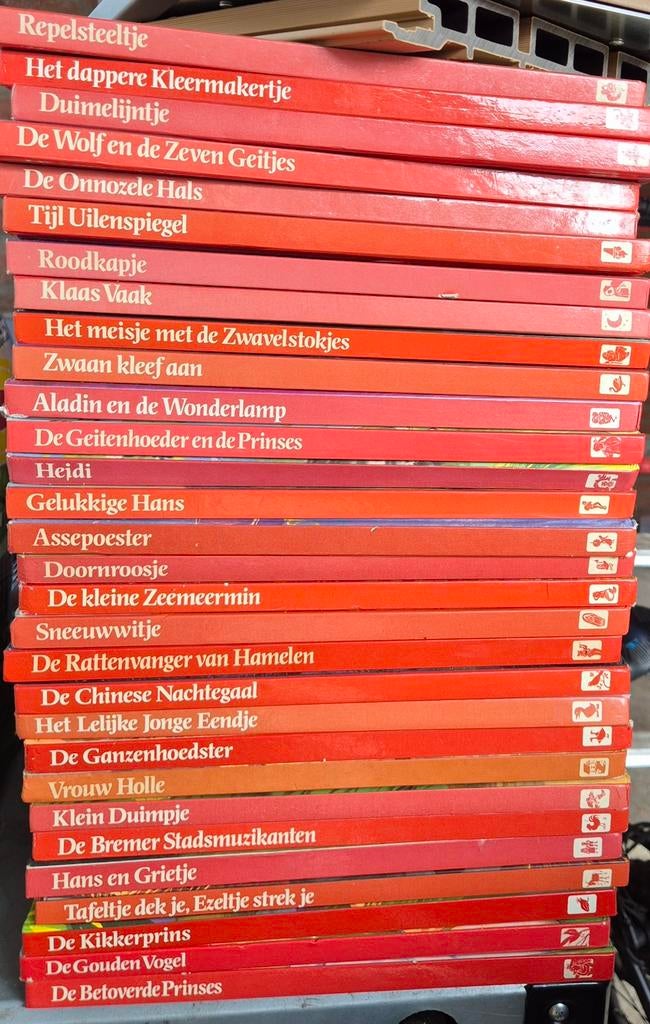 Lekturama Sprookjesboeken - 30 Stuks Klassieke Verhalen, Boeken, Sprookjes en Fabels, Ophalen