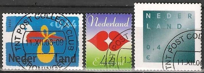 Gelegenheid serie 2482 - 2484 O. ADV. no.45 E., Verzenden, Na 1940, Gestempeld