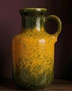 Vintage Scheurich vaas (HKliving stijl), Ophalen of Verzenden, Overige kleuren, Aardewerk of Porselein, Minder dan 50 cm