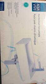 Nieuwe keramische fonteinset van Praxis (Aqua Vive), Ophalen, Nieuw, Wastafel