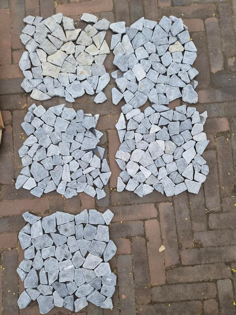 Mozaïek tegel matjes 5x, Doe-het-zelf en Verbouw, Tegels, Ophalen of Verzenden, Nieuw