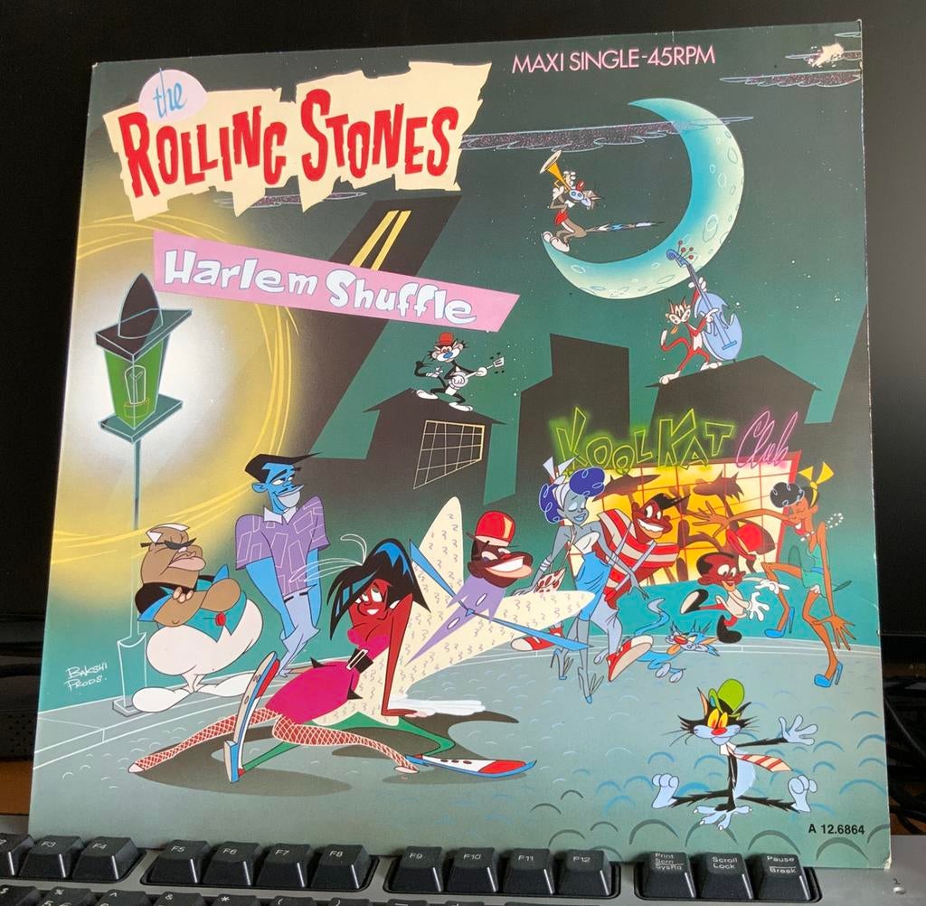 Vinyl The Rolling Stones - Harlem Shuffle (Maxi Single), Verzenden, Gebruikt, 12 inch, Poprock