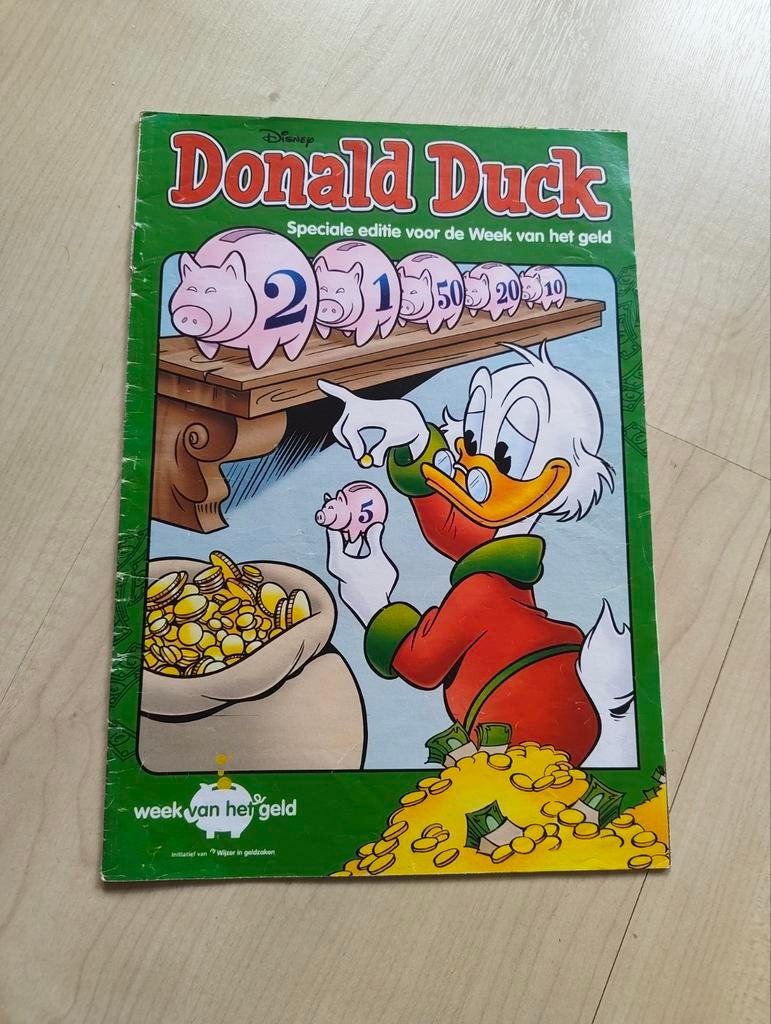 Donald Duck speciale editie week van het geld 2017, Ophalen, Eén stripboek, Zo goed als nieuw, Donald Duck