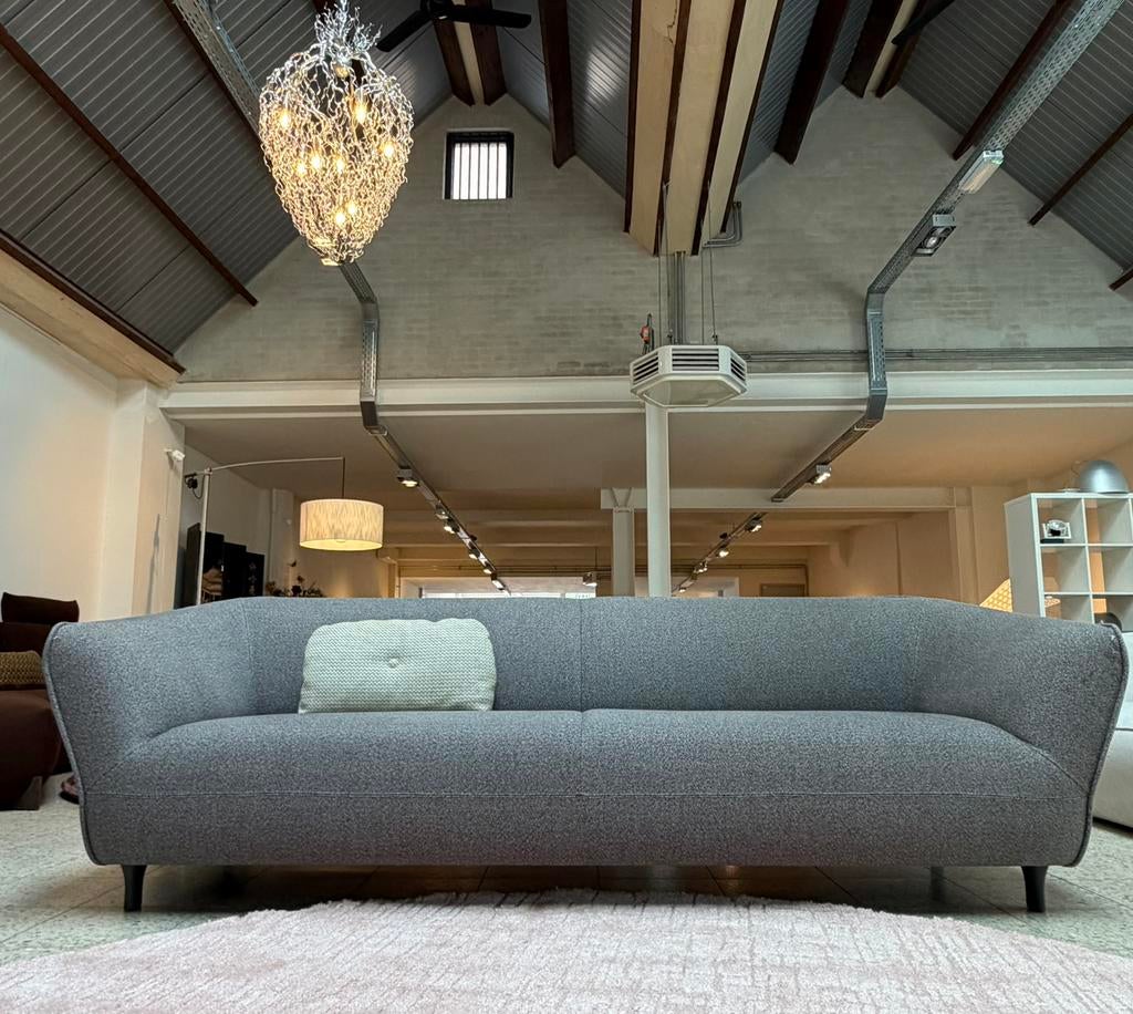 Leolux Pode Turia 3,5 zits bank NIEUW stof Loft, Ophalen, Nieuw, 75 tot 100 cm, Stof