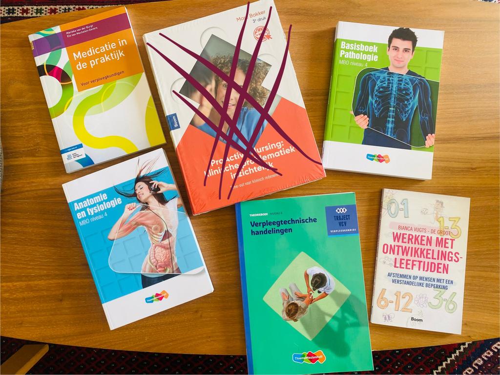 Verpleegkundige MBO niveau 4 studieboekenpakket, Boeken, Studieboeken en Cursussen, Nieuw, MBO, Gamma, Ophalen of Verzenden