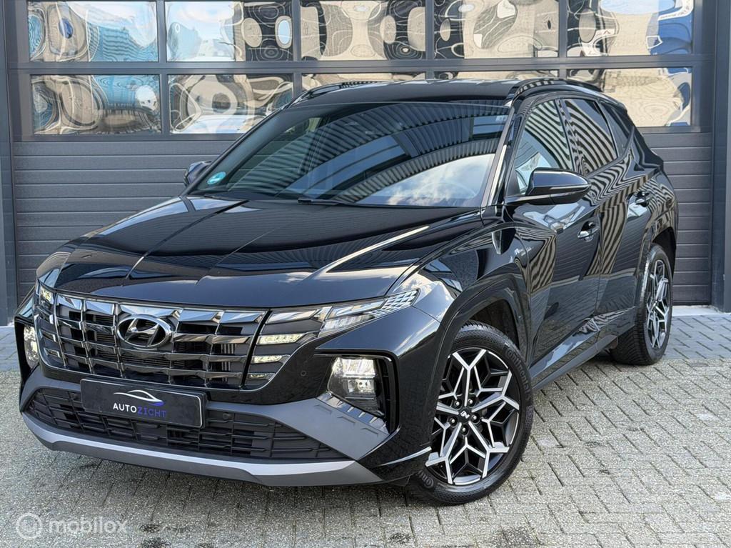Hyundai Tucson 1.6 T-GDI MHEV N Line | Stoel & Stuurverw | D, Gebruikt, 4 cilinders, Leder, Tucson