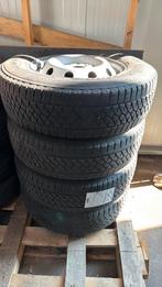 Set winterbanden 215/75R16C op stalen velgen, Ophalen, 16 inch, Banden en Velgen, Winterbanden