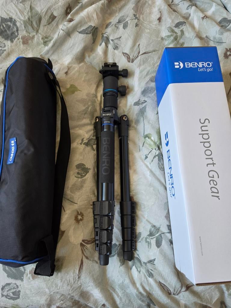 Benro iTrip FIT29AIH1 Statief met Balhoofd en Tas, Audio, Tv en Foto, Fotografie | Statieven en Balhoofden, Nieuw, Ophalen of Verzenden