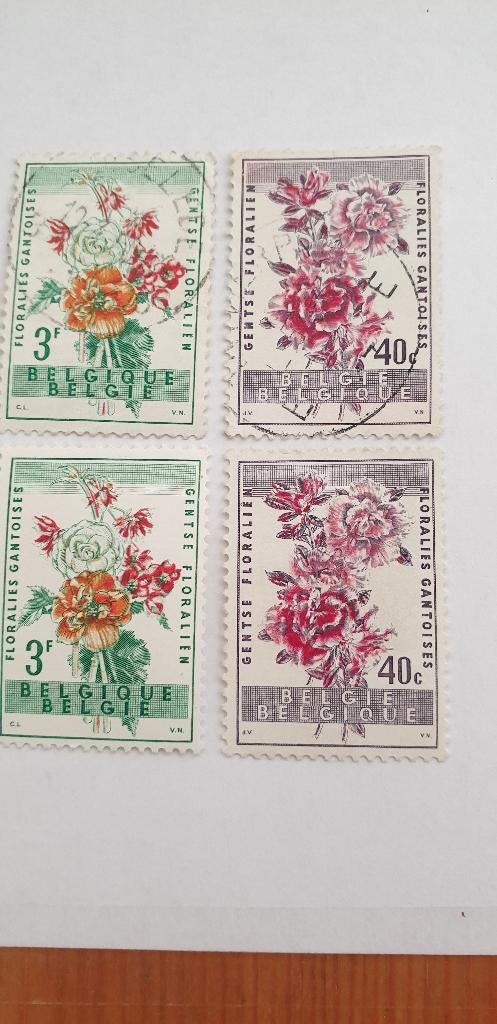 6755 belgie gentse florialen 1960, Postzegels en Munten, Verzenden