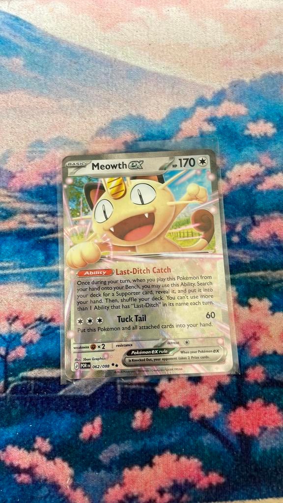 Meowth ex 062/088, Ophalen of Verzenden, Zo goed als nieuw