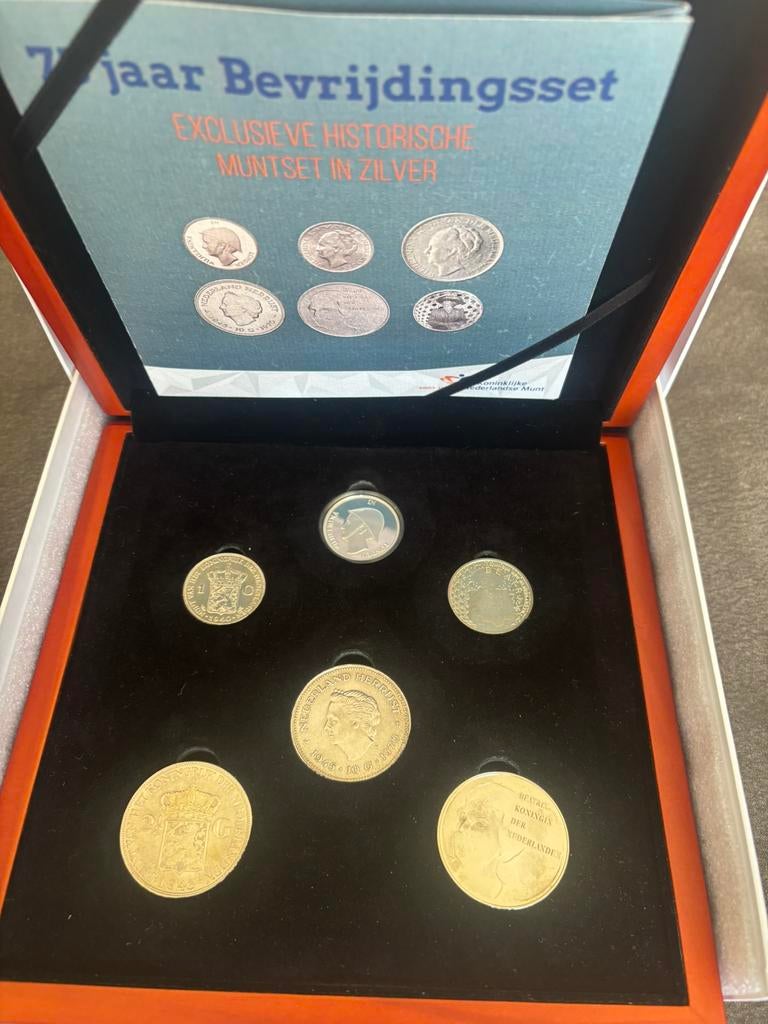 Zilveren 75 jaar bevrijdingset, Ophalen, Overige landen, Overige waardes