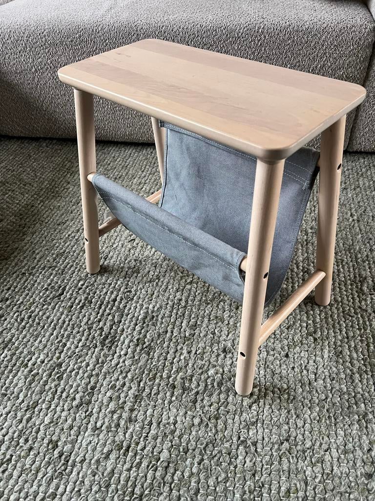 VILTO IKEA opbergkruk van hout, Huis en Inrichting, Tafels | Bijzettafels, Ophalen, Minder dan 45 cm, Minder dan 55 cm, Zo goed als nieuw