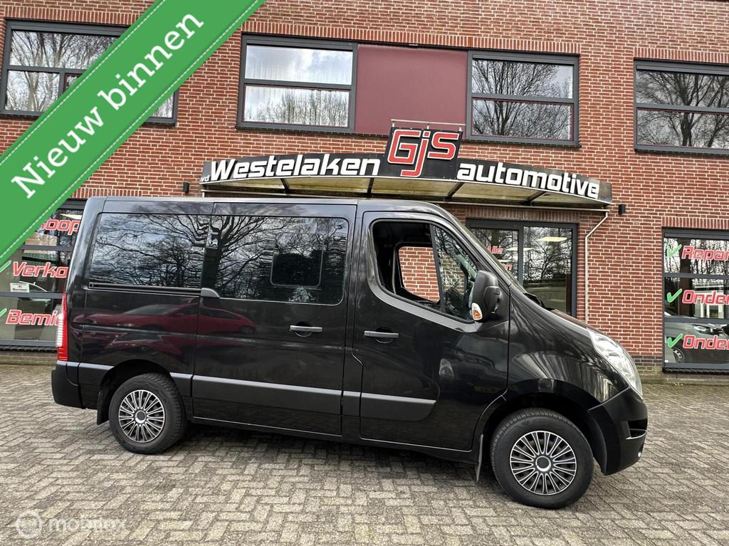Renault master 2.3 dci 125 kombi quickshift rolstoelbus, Automaat, 125 pk, Gebruikt, Zwart