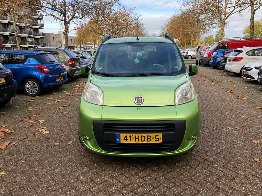 Fiat Qubo 1.4 2008 Groen, Auto's, Voorwielaandrijving, 400 kg, Bedrijf, Handgeschakeld