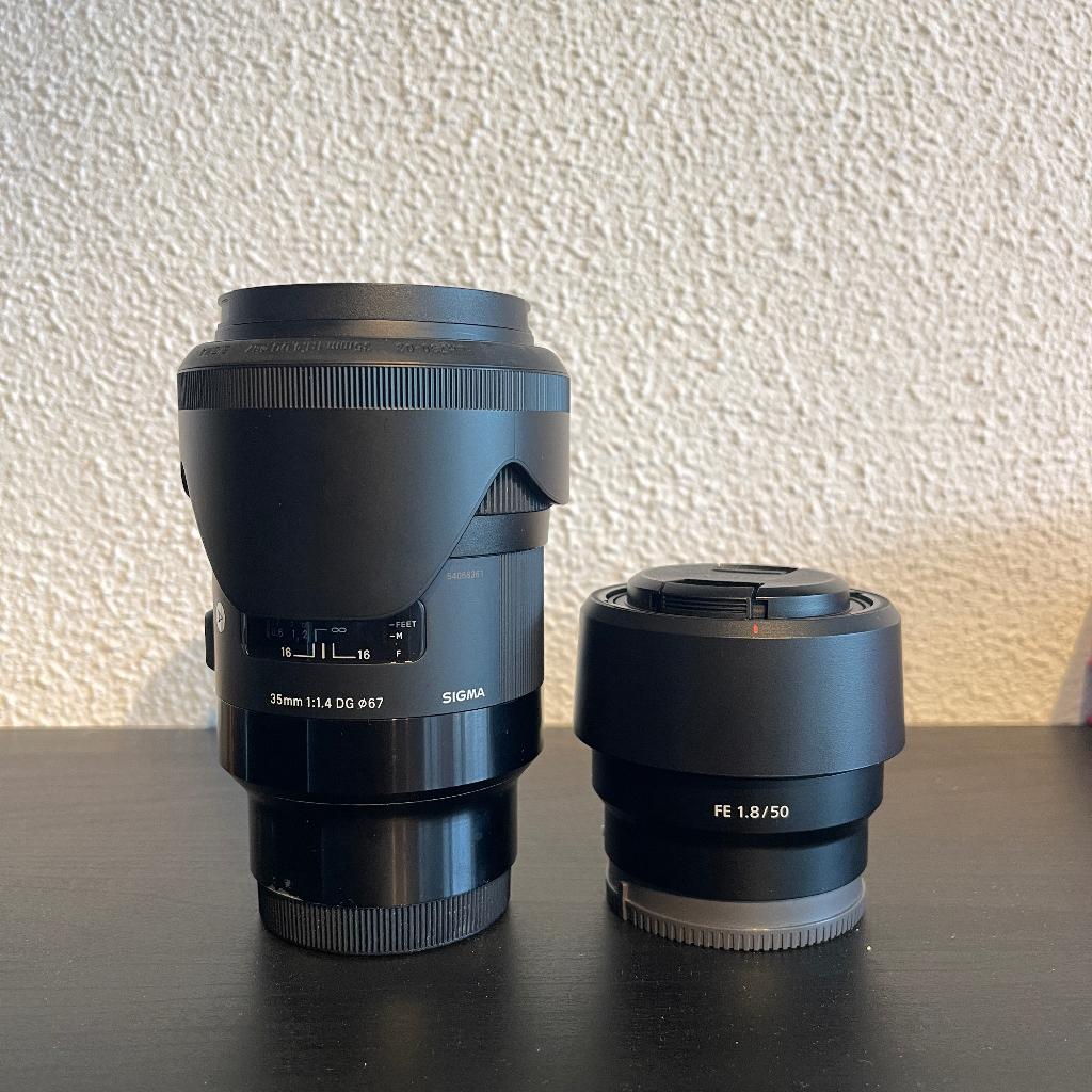 Sony FE 50mm f1.8, Audio, Tv en Foto, Fotografie | Lenzen en Objectieven, Ophalen of Verzenden, Zo goed als nieuw, Standaardlens