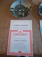 Verzamel borden van de grachten van Nederland met echtheid c, Antiek en Kunst, Antiek | Keramiek en Aardewerk, Ophalen