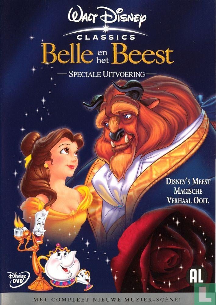 Belle en het Beest (Speciale Uitvoering), Tekenfilm, Ophalen of Verzenden, Zo goed als nieuw, Alle leeftijden