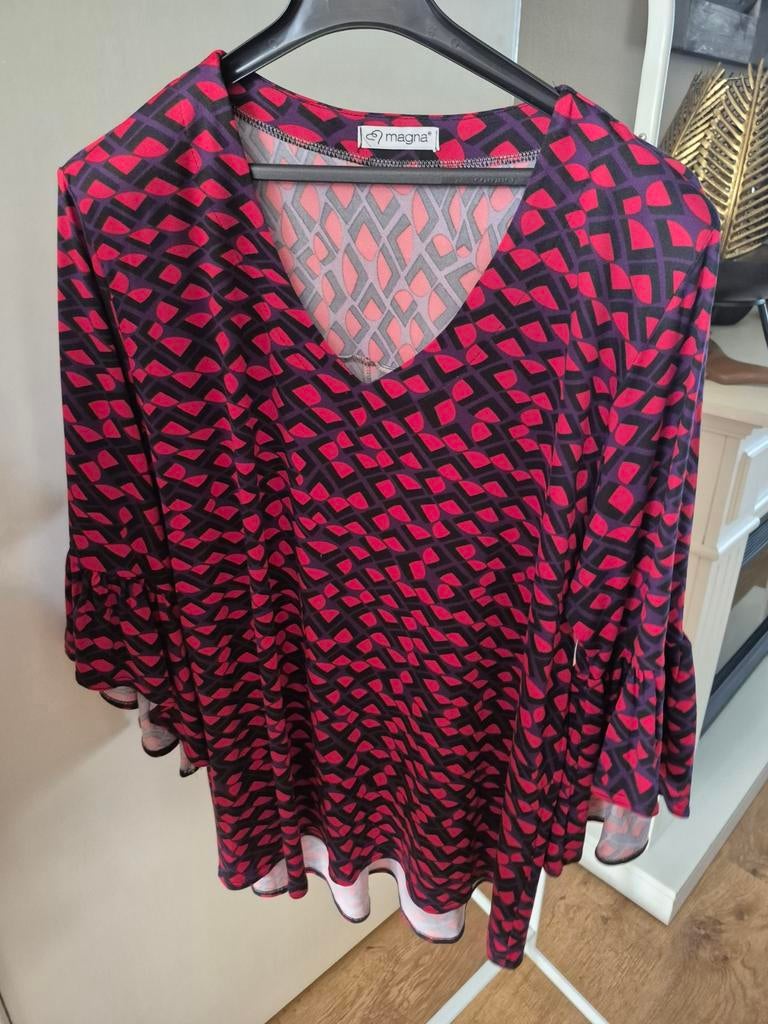 Magna nieuw shirt 44/46, Ophalen of Verzenden, Nieuw, Zwart, Shirt of Top
