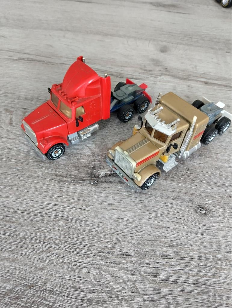 Volvo White, Mack Siku miniaturen, Ophalen of Verzenden, Gebruikt, Bus of Vrachtwagen, SIKU