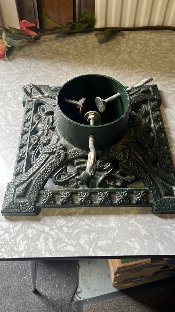 Kerstboom standaard voet, Ophalen of Verzenden, Zo goed als nieuw, Minder dan 1 meter, Parasolvoet