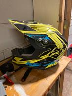 Kenny Motorcross Helm XL - Zwart/Geel/Blauw, Overige merken, XL, Ophalen of Verzenden, Tweedehands