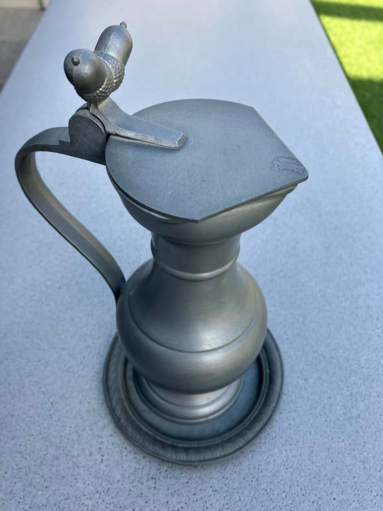 Tinnen kannetje van Zijlstra Tiel, Antiek en Kunst, Antiek | Tin, Ophalen of Verzenden