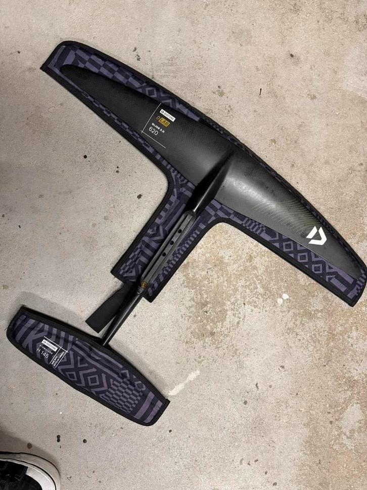 Duotone Glide 2.0 + hyperglide + crush SLS 4’6 + 76dlab mast, Watersport en Boten, Wingsurfen, Gebruikt, Wingsurf-board, Ophalen of Verzenden