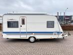 Hobby De Luxe 460 Unieke staat! Mover. INCL. CARAVANCHECK!, Rondzit, Hobby, Frans bed, Particulier
