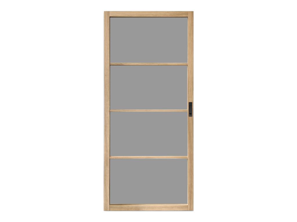 Eiken deur met rookglas / getint glas | Rossum | Op voorraad, Niet ingevuld, Binnendeur, Niet ingevuld, Nieuw