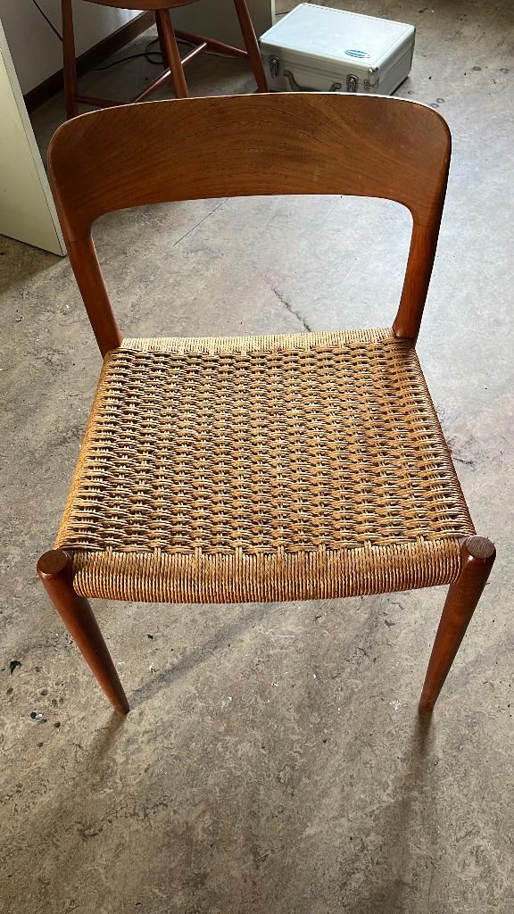 Niels Otto muller stoel model 75, Ophalen, Gebruikt, Eén, Hout
