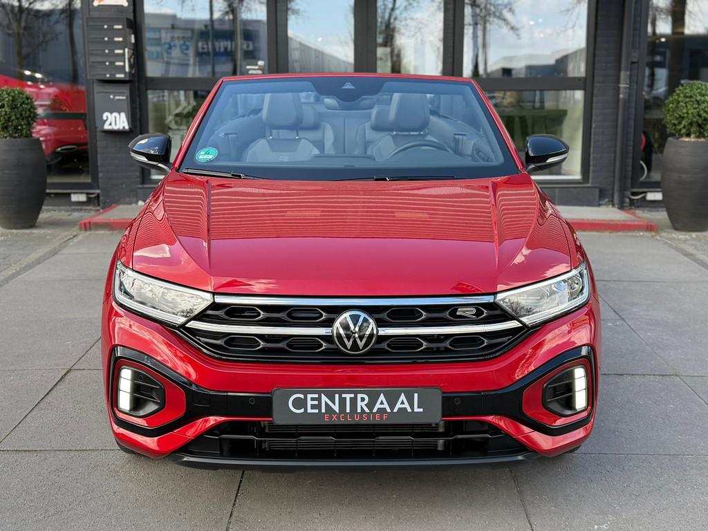 Volkswagen T-Roc Cabrio 1.5 TSI R-Line 150PK ACC|Carplay|IQ-, Auto's, Volkswagen, 4 cilinders, Origineel Nederlands, Bedrijf, Grijs
