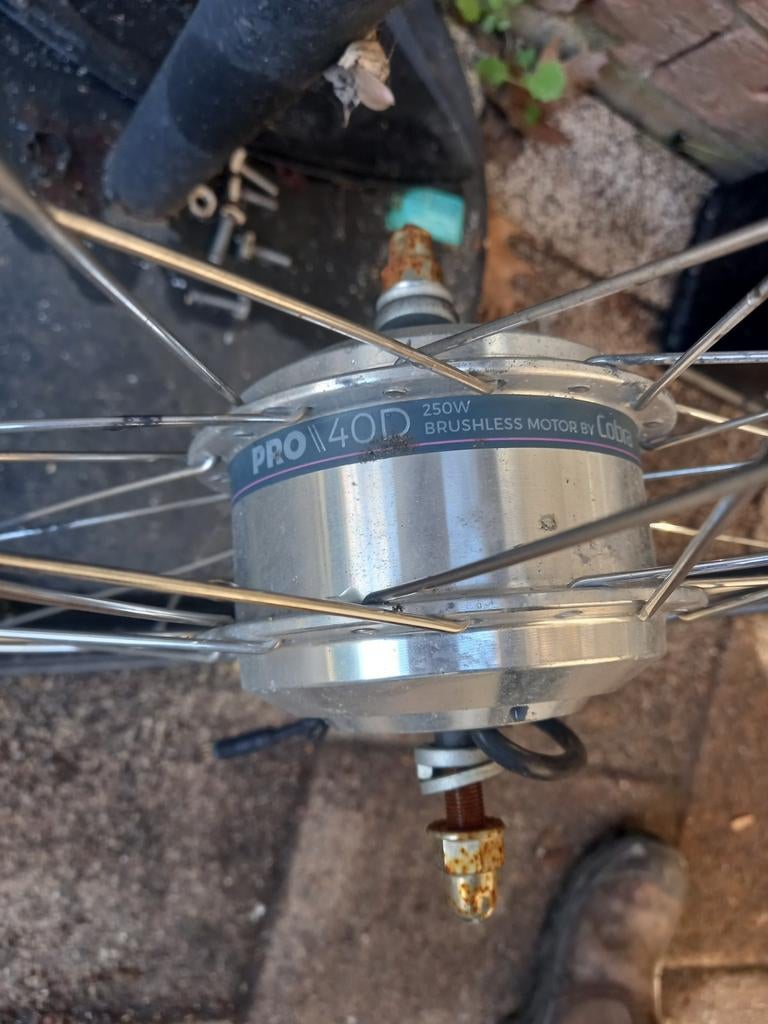 Stella voorwiel moter, Ophalen, Gebruikt