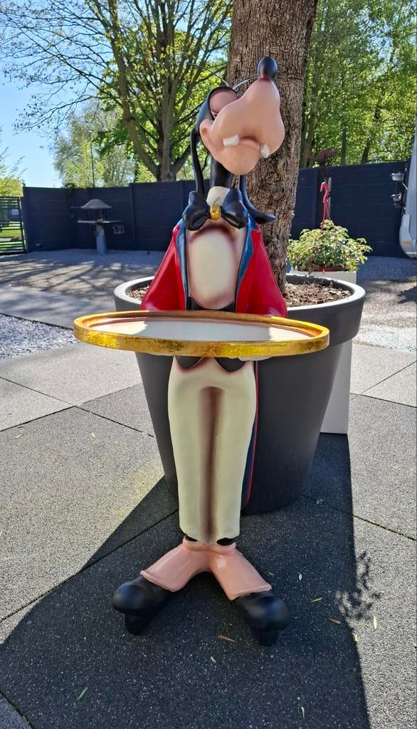 Goofy butler decoratie beeld verzamel disney mancave kado, Verzamelen, Ophalen of Verzenden, Zo goed als nieuw, Overige typen