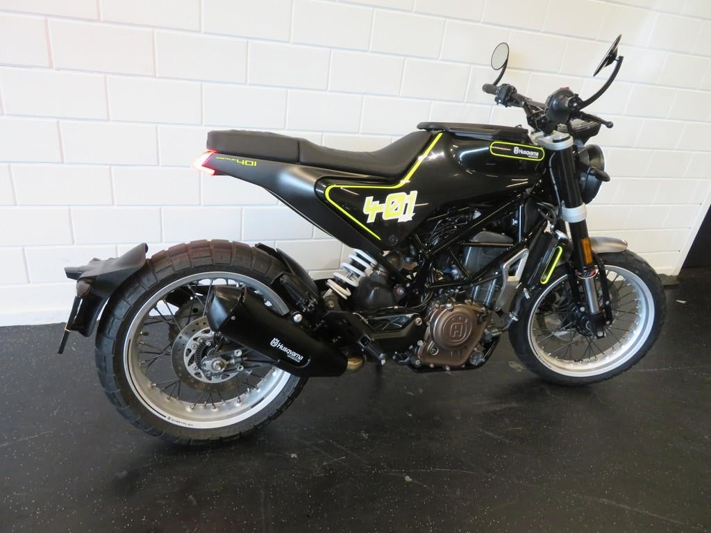 Husqvarna Svartpilen 401, Bedrijf, 373 cc, 12 t/m 35 kW, Naked bike