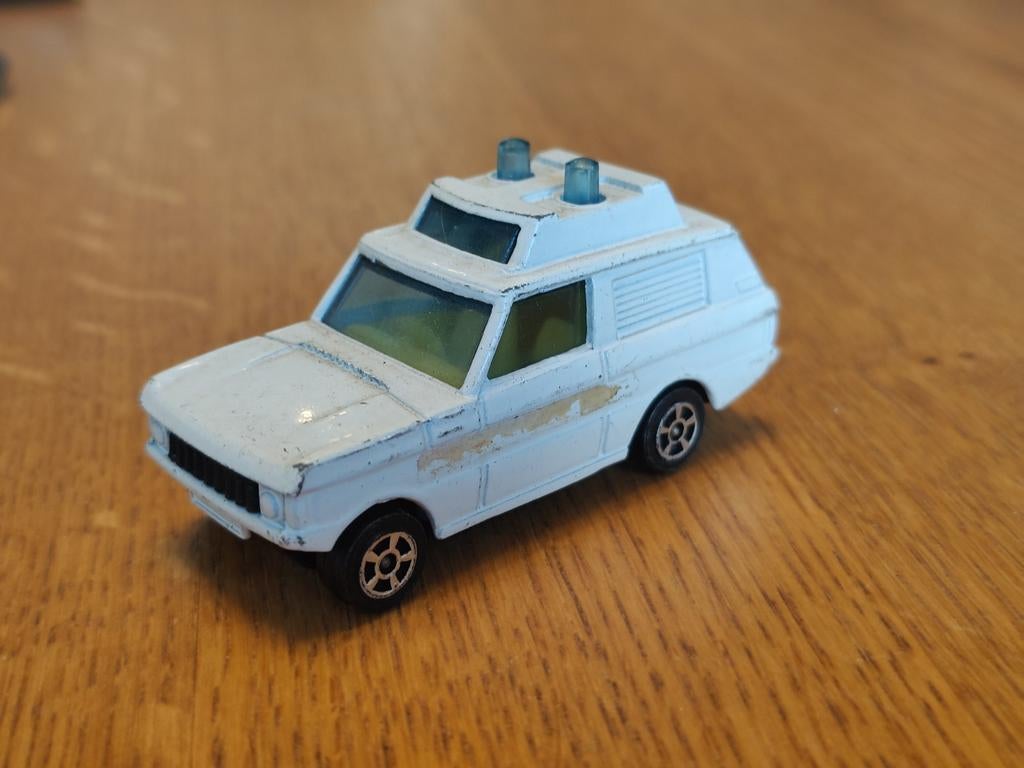 Corgi Juniors Range Rover Police, Ophalen of Verzenden, Zo goed als nieuw, Auto