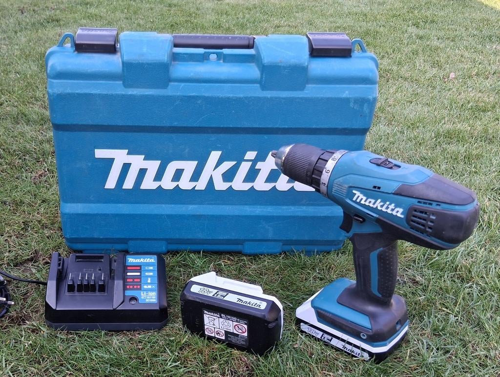 MAKITA ACCUBOORMACHINE SET – DIRECT AAN DE SLAG!, Doe-het-zelf en Verbouw, Gereedschap | Boormachines, Ophalen of Verzenden, Zo goed als nieuw