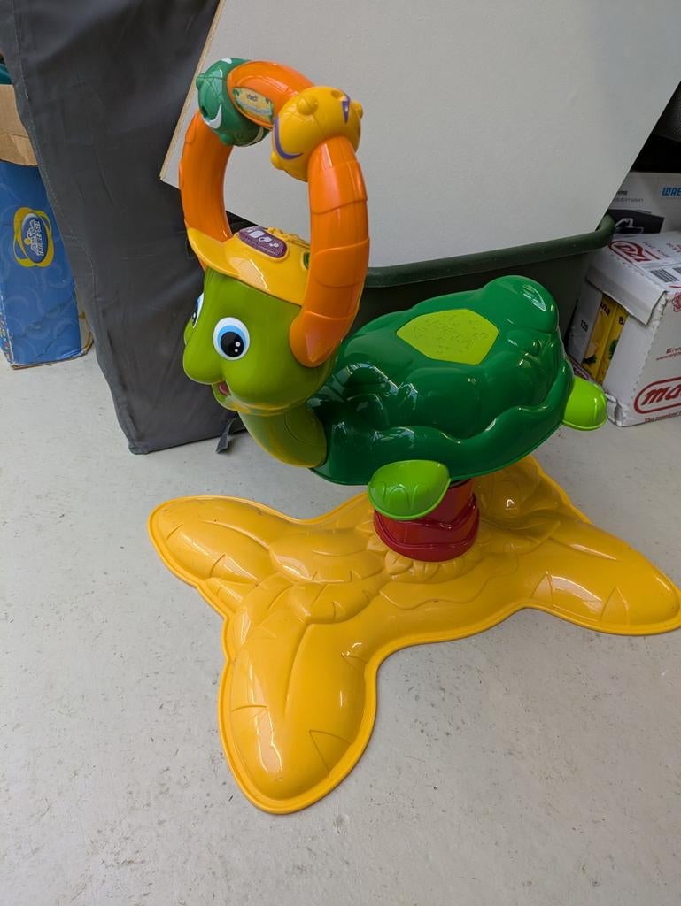 VTech Susie schildpad stoel (bouncer), Ophalen, Zo goed als nieuw, 6 maanden tot 2 jaar